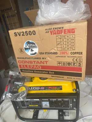 1.5kva /Sv-2500 [Recoil] Elepaq Generator