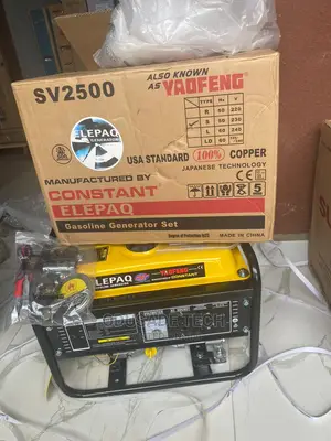 (Manual Start) Elepaq Constant 1.5kva Sv2500 Available