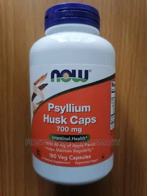 Now Psyllium Husk Capsules 700mg X 180