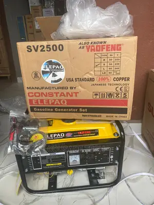 Elepaq Constant (100%) Generator Sv2500/1.5kva