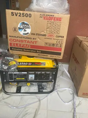 Recoil 1.5kva Max / Sv 2500 Elepaq Constant Generator