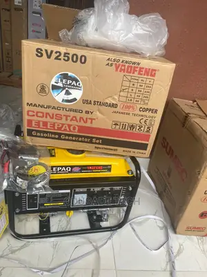 Elepaq Constant Sv-2500 Manual Start Generator