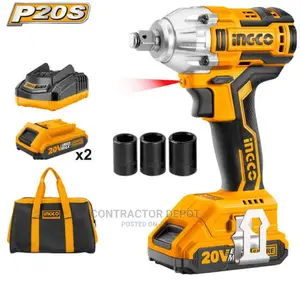 Ingco Original Cordless Ion Impact Wrench Brushless Motor