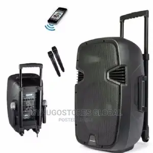 8" PA Amplifier With Wireless Mics. USB,SD,Bluetooth