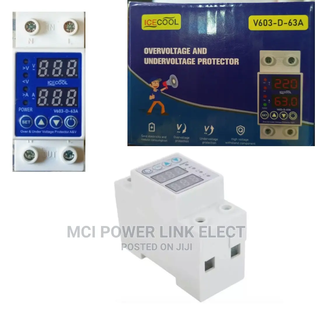 63a Over Voltage And Under Voltage Protector