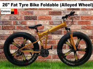 Fat Tyre Bicycle Foldable Mercedes Benz ( Alloyed Wheel)