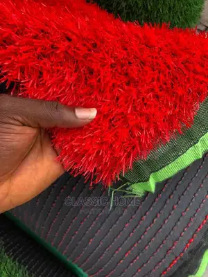 Standard Turkish Red Artificial Grass