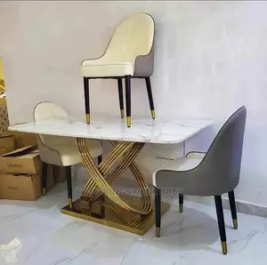 Luxurious High Quality Marble Dinning Set