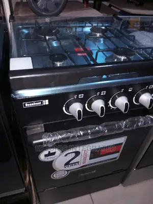 Scanfrost Standing Gas Cooker 4 Burner