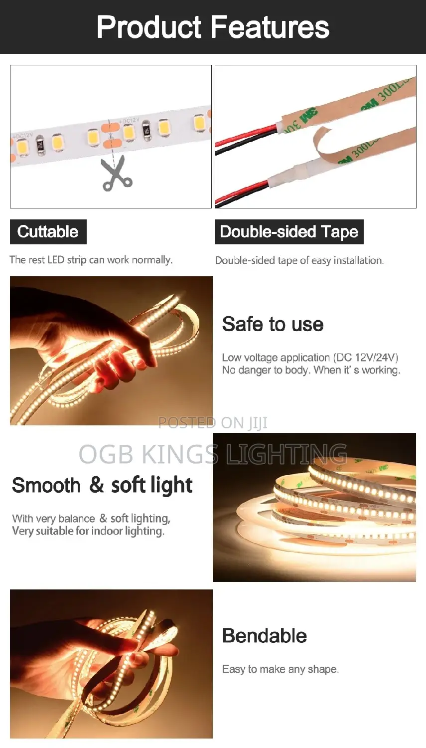 Dc12v 24v High-Led 2835 Led Strip Light