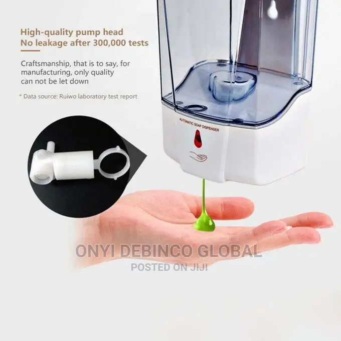 Automatic Liquid Soap Dispenser 700ML Handfree Touchless IR