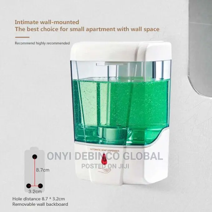 Automatic Liquid Soap Dispenser 700ML Handfree Touchless IR