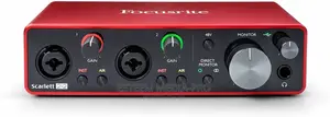 Focusrite Scarlett 2i2 3rd Gen Usb Audio Interface for Recor