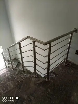 Railing With Lovely Design to Suit Your Stairs