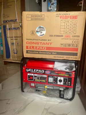 Elepaq Constant 3.5kva [Fuel Saver] Ec5800cx Generator