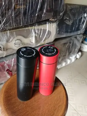500ml Water Bottle Temperature Display Stainless Steel Flask