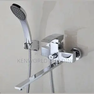 Luxury Wall Shower With Hand Spray