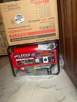 Elepaq Manual Generator 3.5kva Available Ec5800cx