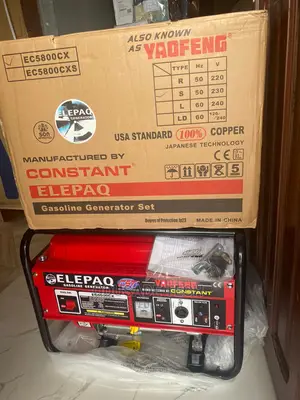 Elepaq Constant 3.5kva Ec5800cx / Red Generator