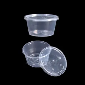 50 Pieces 150ml Portion and Sauce Bowl With Cover