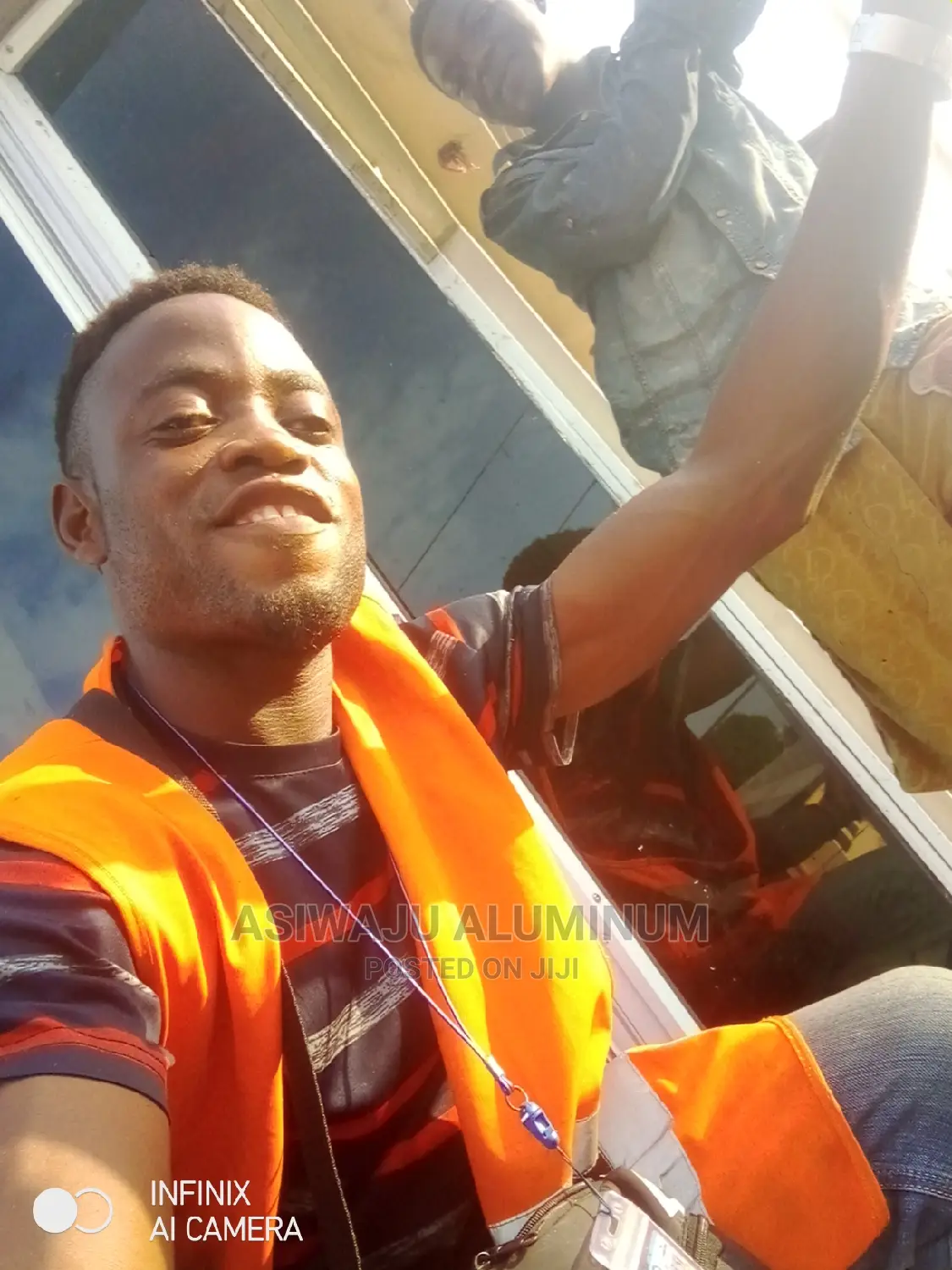 Aluminum Transom Frameless Windows Installation 