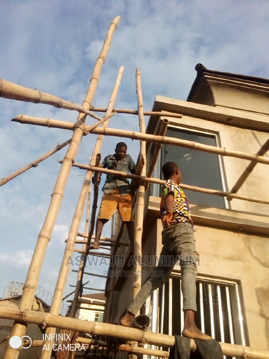 Aluminum Transom Frameless Windows Installation 