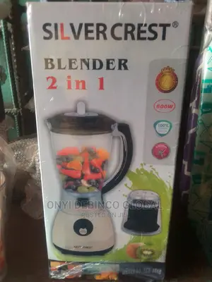 Silver Crest Blender Powerful 600W Motor With 5 Speeds 1.75L