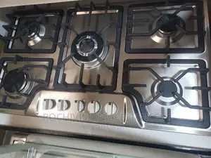 5 Burner Cabinet Cooker Table Gas