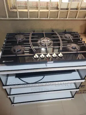 5burner Glass Gas Cooker Cabinet Cooker Built in Cooker