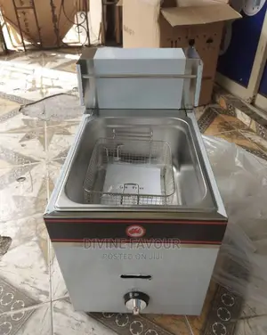 Gas Deep Fryer Single Basket