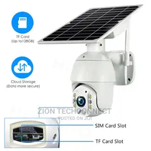 Solar Camera 4G PTZ With Memory Card