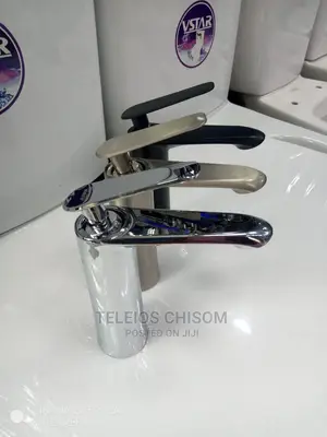 Basin Mixer Tap Chrome, Anti Rust and Black