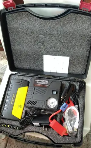 Jump Starter With Air Tyre Inflator