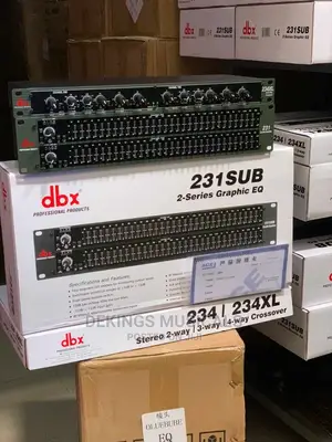 DBX 231 2-Series Graphic EQ With Sub-Out