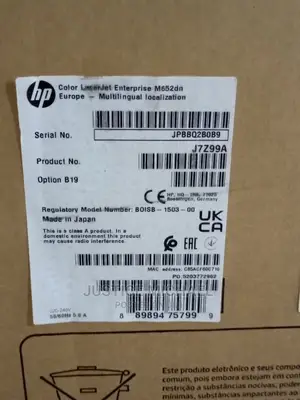Hp Color Laserjet Enter M652dn