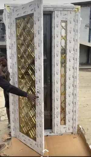 4ft by 8ft Ring Gold Door in Door
