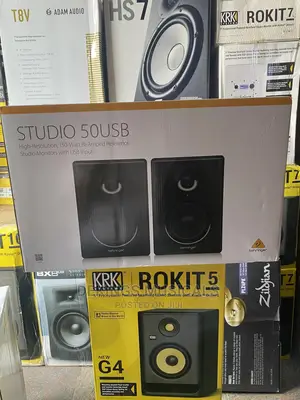 Behringer Studio 50USB 150W Bi-Amped Studio Monitor Speakers