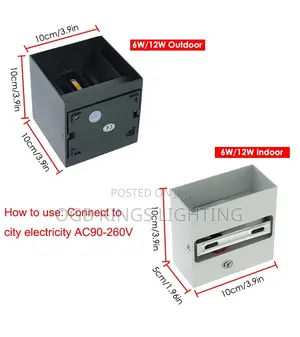LED Outdoor Waterproof IP65 Wall Light