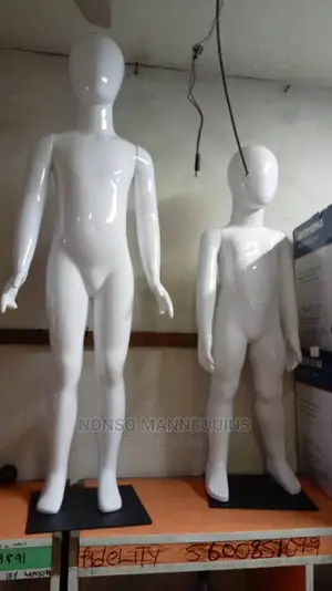Age 4 to 6 and Age 1 to 3 Glossy White Unisex Kids Dummy
