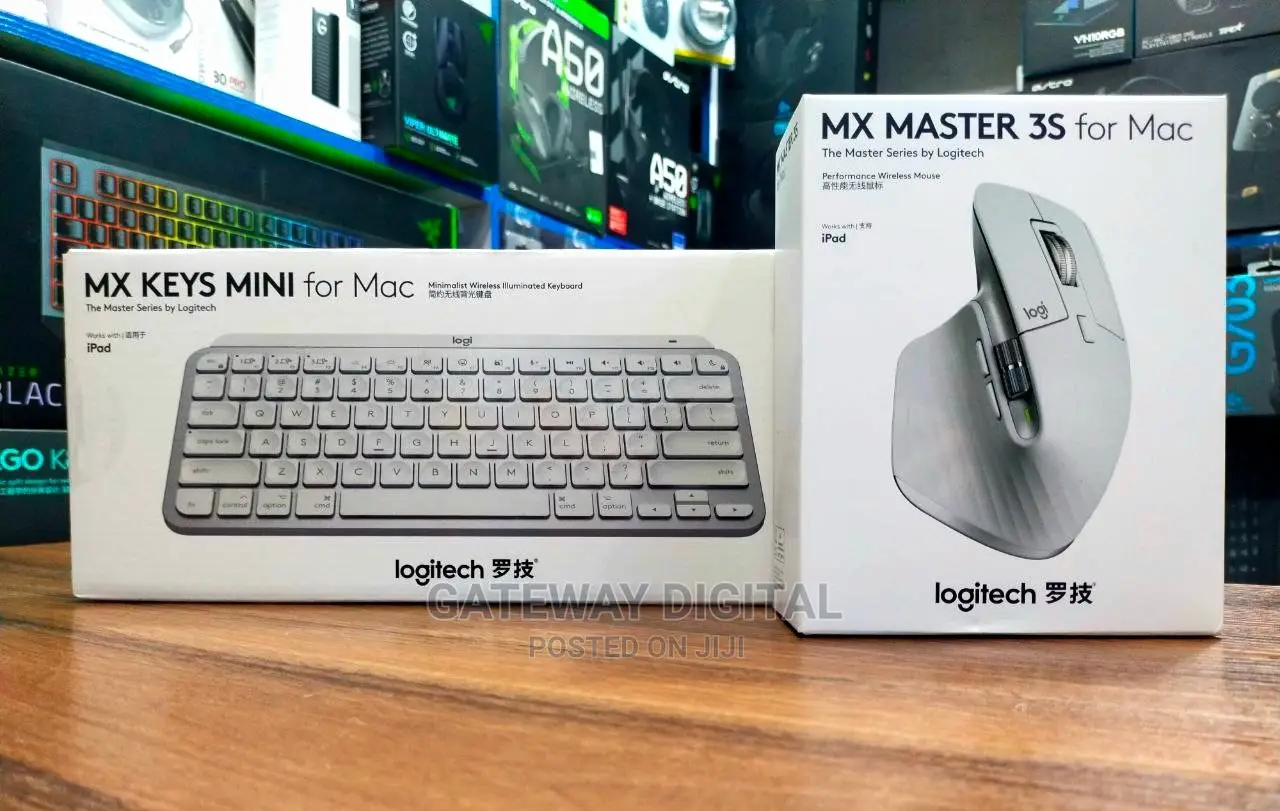 Logitech Mx Keys Mini for Mac Mx Master3s for Mac Combo