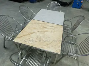Restaurant Aluminum Table and Chairs
