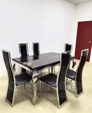 Marble Dining Set by 6