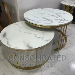 Marble Centre Table Set