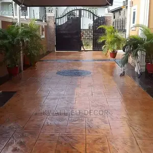 Modern Stamp Concrete Flooring
