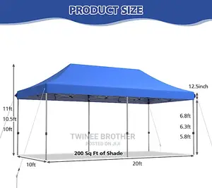Poped Up Gazebo Tent 2*2.3*3.3*4