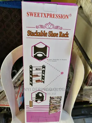 Stackable Shoe Rack - 12 Pairs