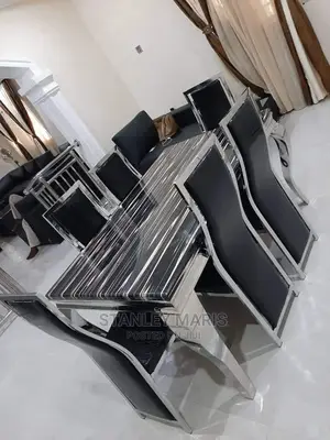 Black Marble Dinning Set