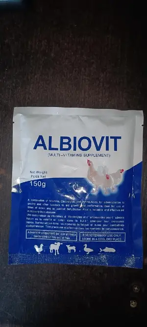 Albiovit Poultry Multi-Vitamins Supplement
150g