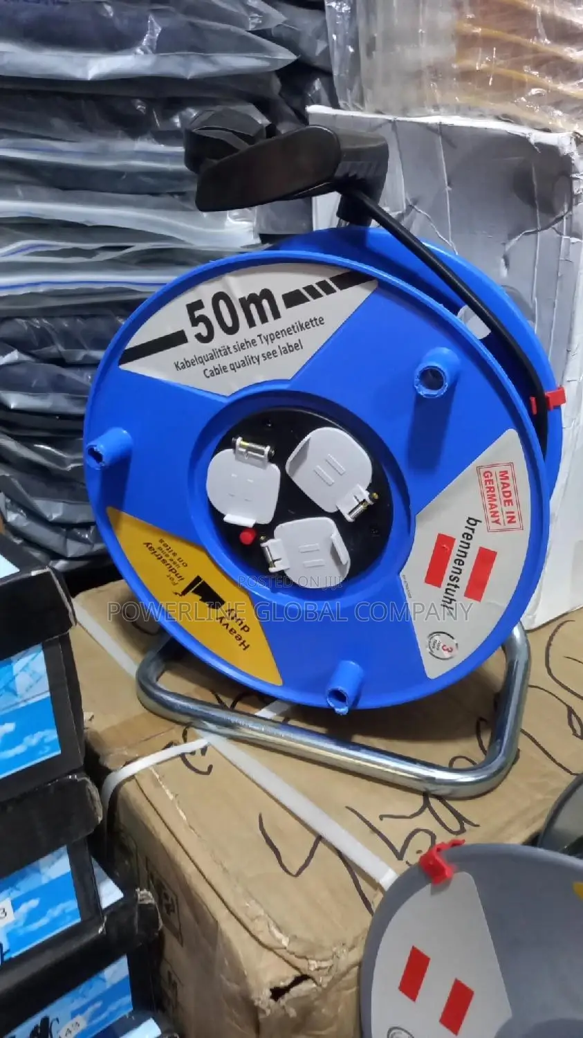 2.5mm by 50m Ext Socket for Construction/ Electrical Works