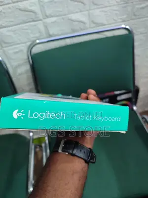 Logitech Tablet Bluetooth Keyboard With a Case Stand